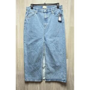 Universal Thread Medium Wash Denim Skirt Women Size 14